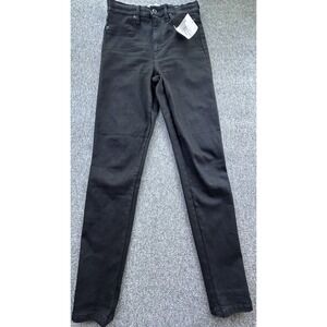 RE Generation by Celebrity Pink Jeans Womens 7/28 Black Conscious Curvy New